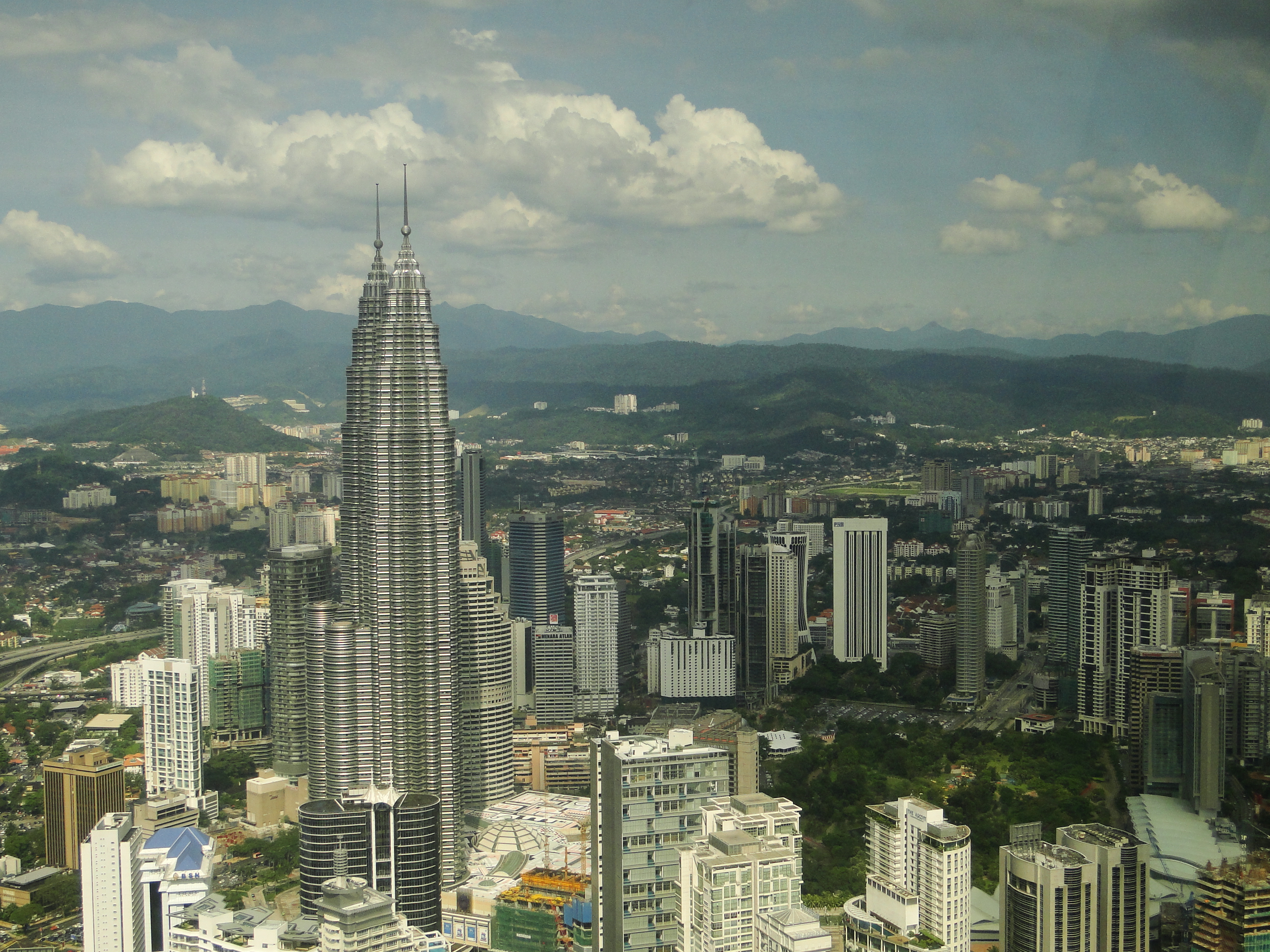 Petronas Towers in Kuala Lumpur, Malaysia