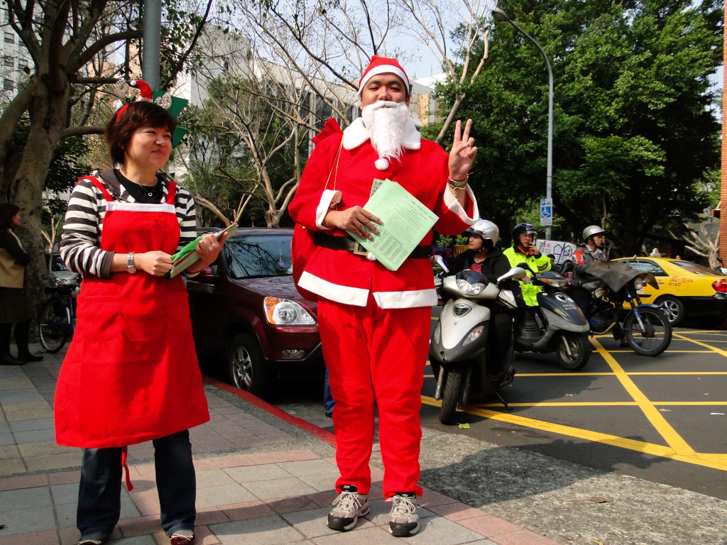 Weihnachtsmann Taiwan Weihnachten