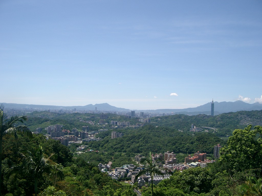 Taipeh Berge Panorama