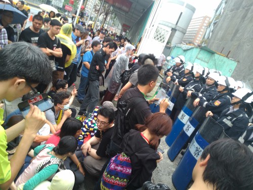 Taipei Dome Tree Protests