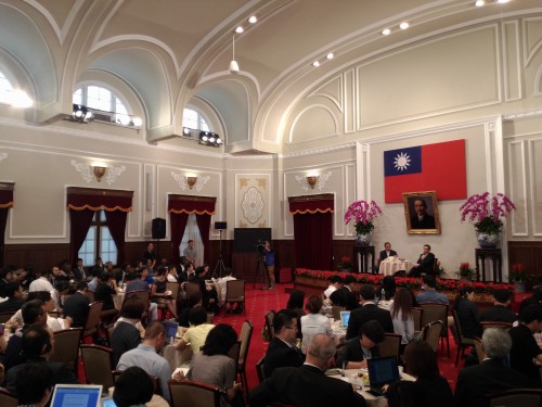 Taiwan Presidential Office press conference