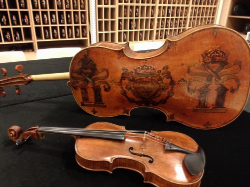 Amati Violine und Bratsche