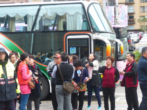 Chinesische Touristen in Taiwan