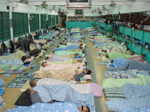 Schlafen Gefängnis Taiwan