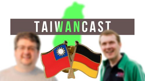 Taiwancast Deutschland und Taiwan Flaggen