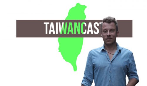 Taiwancast Logo mit Philipp Mattheis