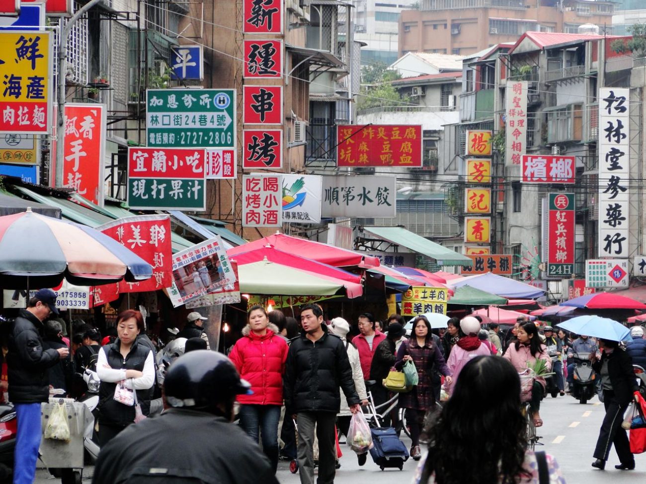 Markt Taiwan Strasse